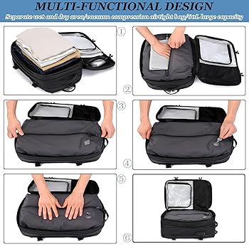 未使用　AIRBACK バックパック　ブラック　圧縮ポンプカバー付 未使用 AIRBACK バックパック ブラック 圧縮ポンプカバー付